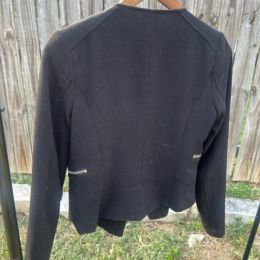 Lulu's Elegant Black Blazer - Picture 4 of 5